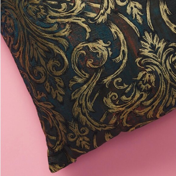 Caldeira Damask Jacquard Baroque Pillow - Picture 3 of 3